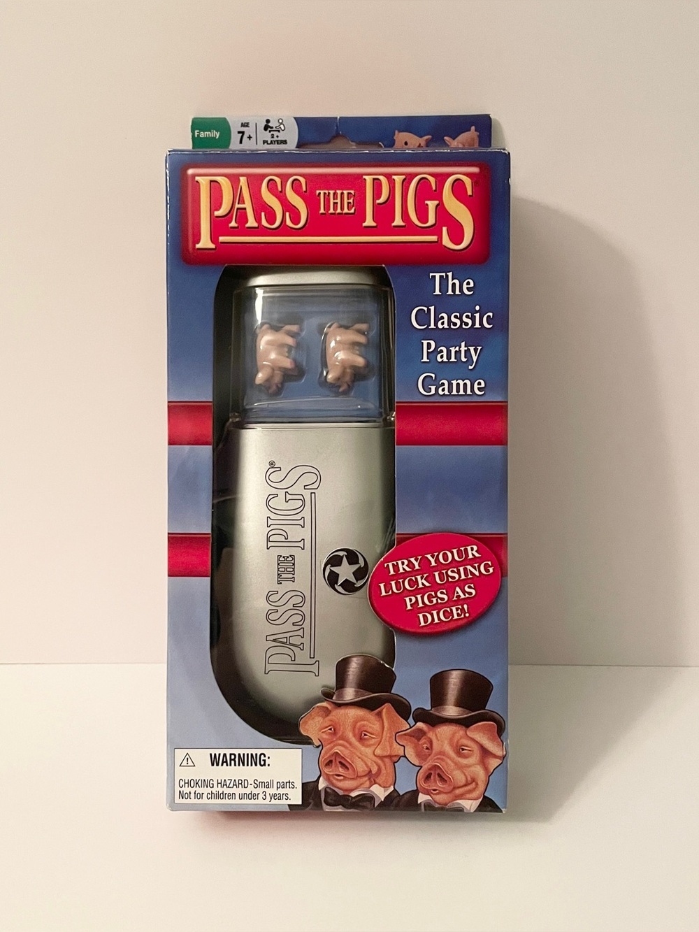 Pass The Pigs Dice Game 2009 Winning Moves Travel Case Complete⁠